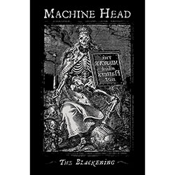 Machine Head Textile Poster: The Blackening