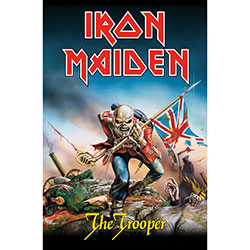 Iron Maiden Textile Poster: The Trooper