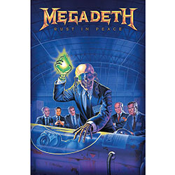 Megadeth Textile Poster: Rust In Peace