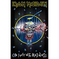 Iron Maiden Textile Poster: Can I Play With Madness
