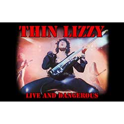 Thin Lizzy Textile Poster: Live And Dangerous