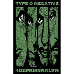 Type O Negative Textile Poster: 4DXFRMBRKLYN