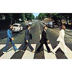 The Beatles Textile Poster: Abbey Road