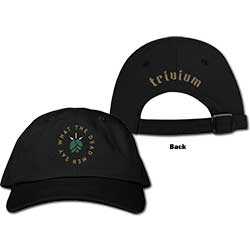 Trivium Unisex Baseball Cap: Dead (Front & Back Logo)