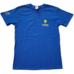 U2 Unisex T-Shirt: Stardes (Sleeve Print)