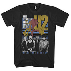U2 Unisex T-Shirt: Bullet The Blue Sky