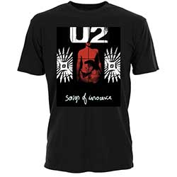 U2 Unisex T-Shirt: Songs of Innocence Red Shade