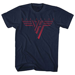 Van Halen Unisex T-Shirt: Classic Red Logo (Plus Sizes)