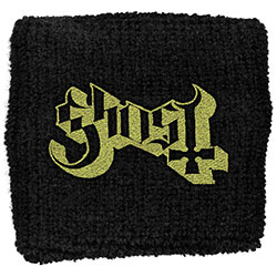 Ghost Embroidered Wristband: Logo (Loose)
