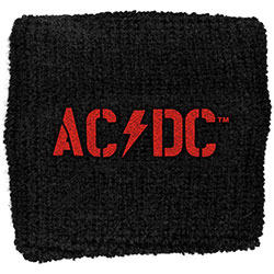 AC/DC Embroidered Wristband: PWR-UP Band Logo (Loose)