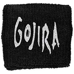 Gojira  Embroidered Wristband: Logo  