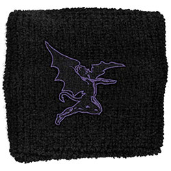 Black Sabbath Embroidered Wristband: Purple Devil (Retail Pack)