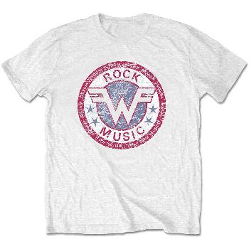 Weezer Unisex T-Shirt: Rock Music (Retail Pack)