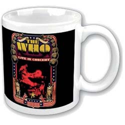 The Who Boxed Standard Mug: Live in Concert