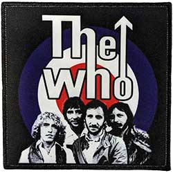 The Who Standard Printed Patch: Band Photo