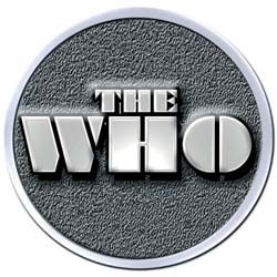 The Who Pin Badge: Stencil