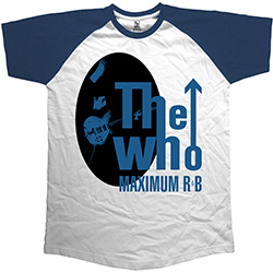 The Who Unisex Raglan T-Shirt: Maximum R & B (Small)