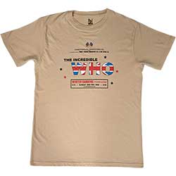 The Who Unisex T-Shirt: The Incredible