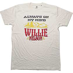 Willie Nelson Unisex T-Shirt: Always On My Mind