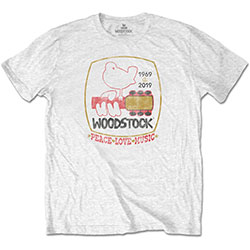 Woodstock Unisex T-Shirt: Peace Love Music