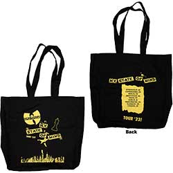 Wu-Tang Clan Cotton Tote Bag: Tour '23 Ny State Of Mind (Ex-Tour)