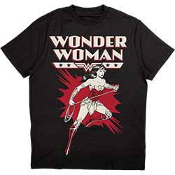 DC Comics Unisex T-Shirt: Wonder Woman Explosion