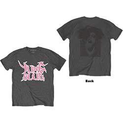 Yungblud Unisex T-Shirt: DEADHAPPY Pink (Back Print)
