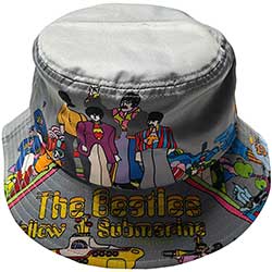 The Beatles Unisex Bucket Hat: Yellow Submarine