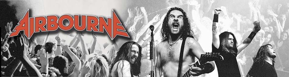 Airbourne Offical Licensed Wholesale Band Merch