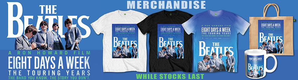 The Beatles Eight Days A Week - The Touring Years Official Licensed Merchandise