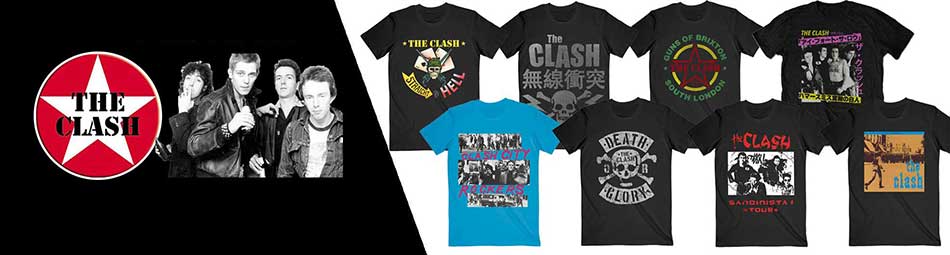 The Clash Official Licensed Wholesale Band Merch
