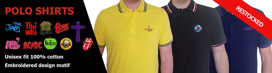 Polo Shirts Official Licensed Wholesale Merchandise