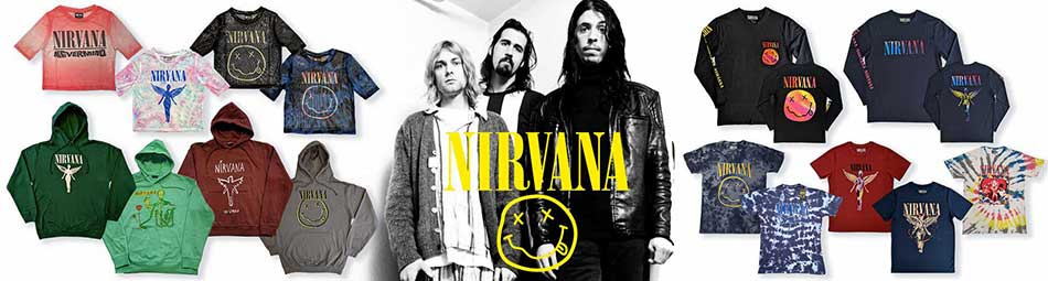 Nirvana Wholesale Official Licensed Band Merchandise