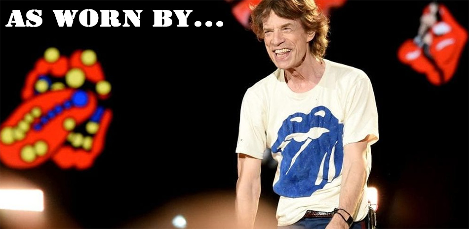 Blue and Lonesome Tee as worn by Mick Jagger