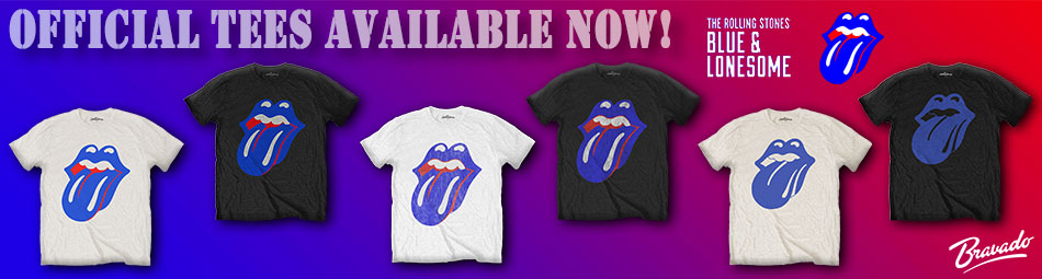 The Rolling Stones Blue and Lonesome Official Licensed Merch