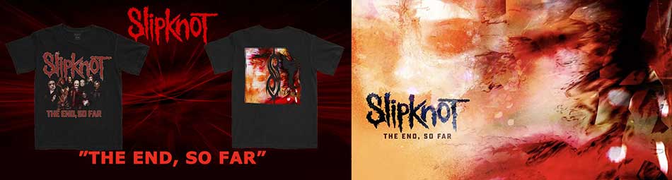 Slipknot - The End, So Far Authentic Official Licensed Album Merch