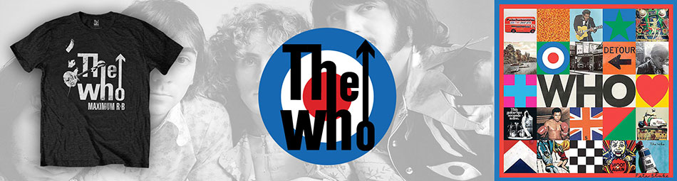 The Who Official Licensed Wholesale Band Merchandise